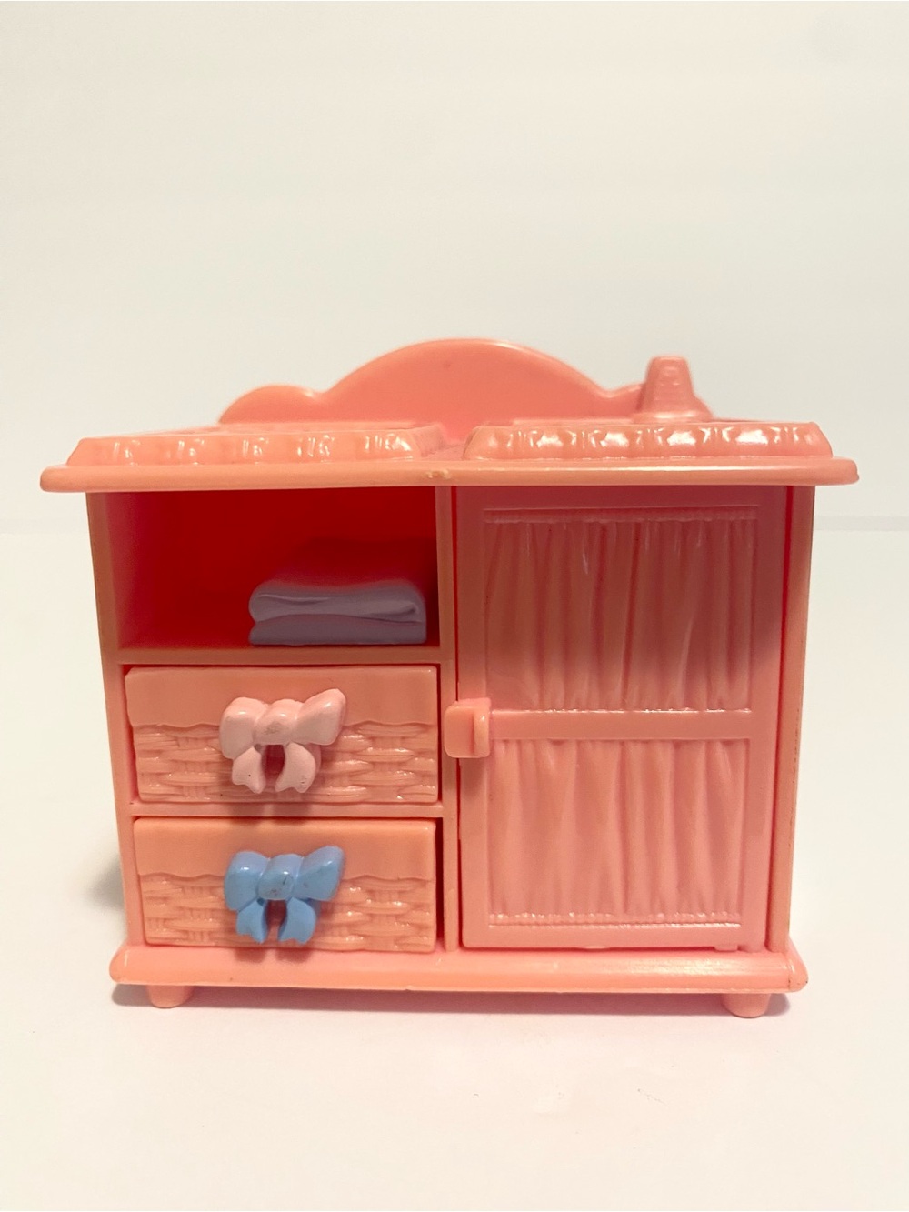 Fisher Price Loving Family Dollhouse Furniture Change Table Nursery Baby Vintage